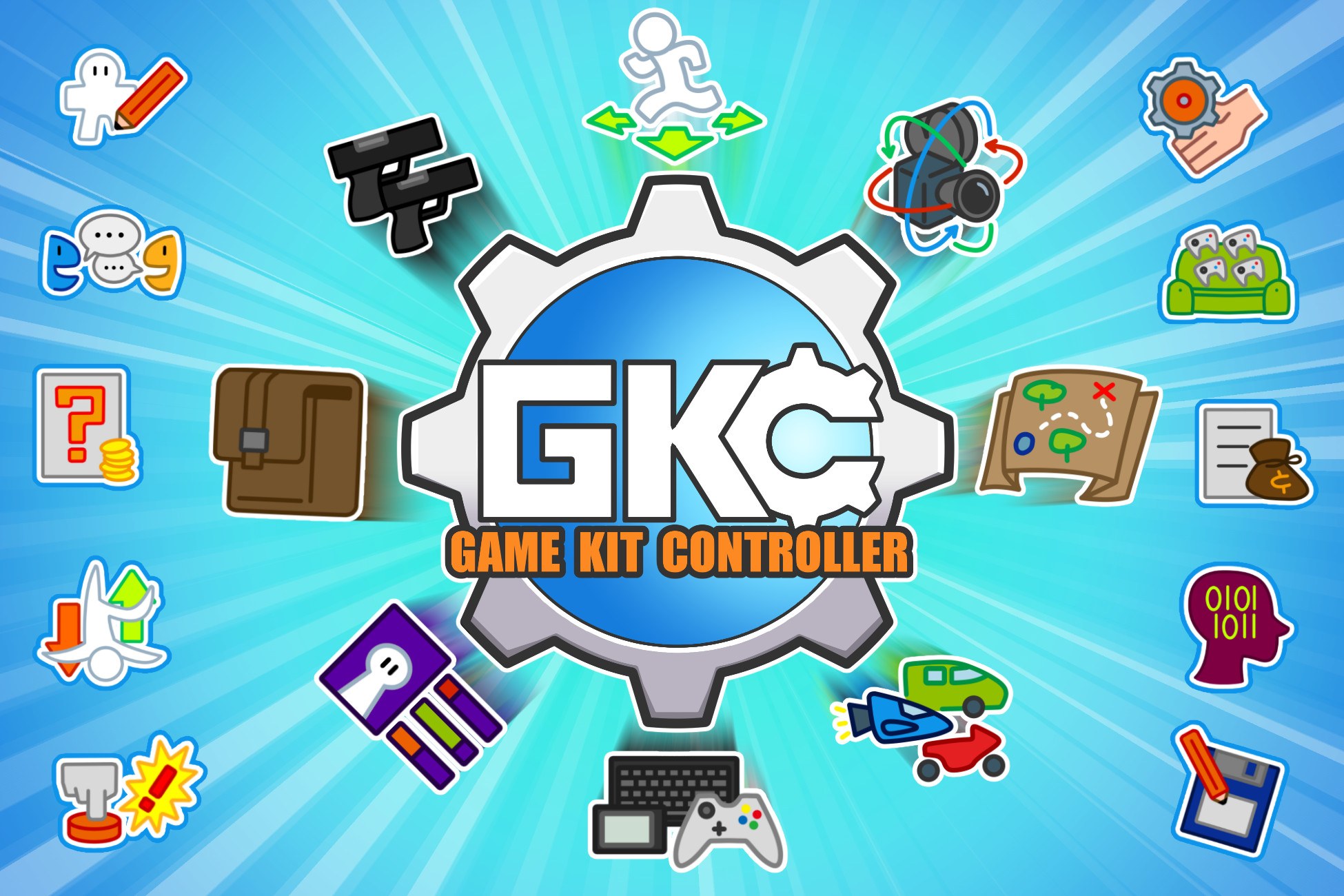 Game Kit Controller - Shooter Melee Adventure FPS TPS Creator 3D + 2.5D
