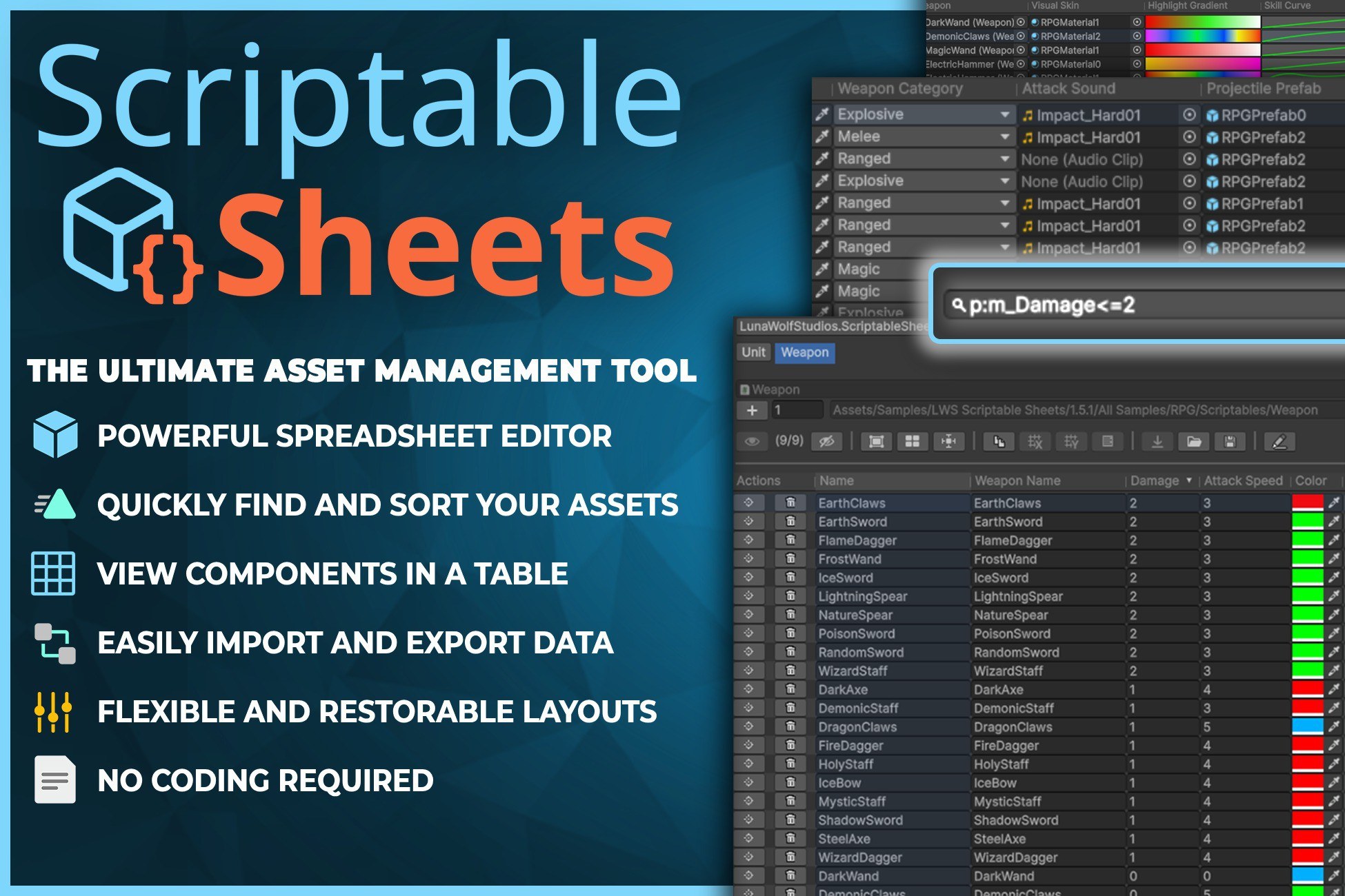 Scriptable Sheets