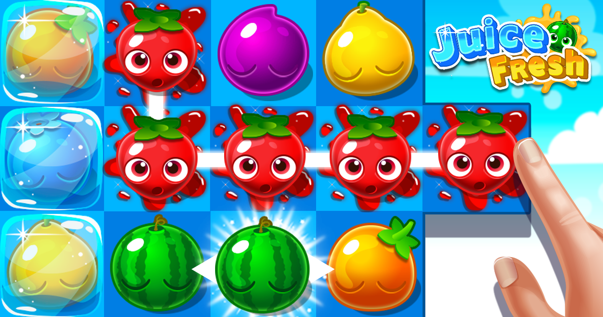 Match 3 Juice Fresh Complete Project + EDITOR