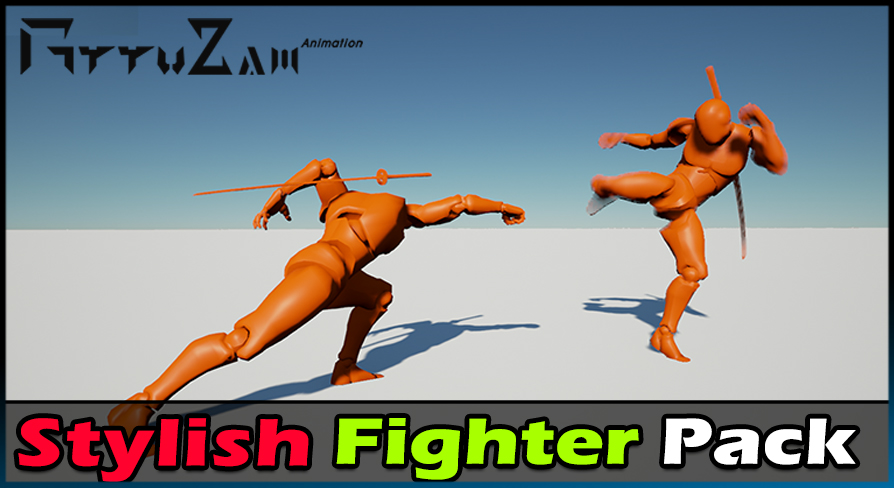Powerful Fighter Pack(Can be used with my Sword Pack)