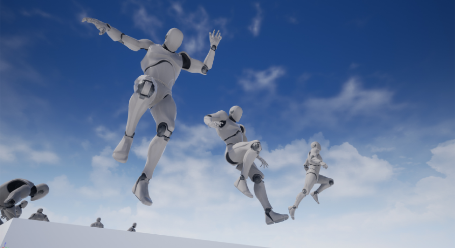 Ladders and Ledges Animset