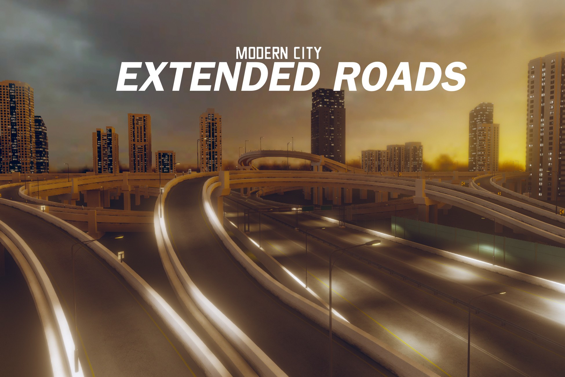 PQ Modern City - Extended Roads