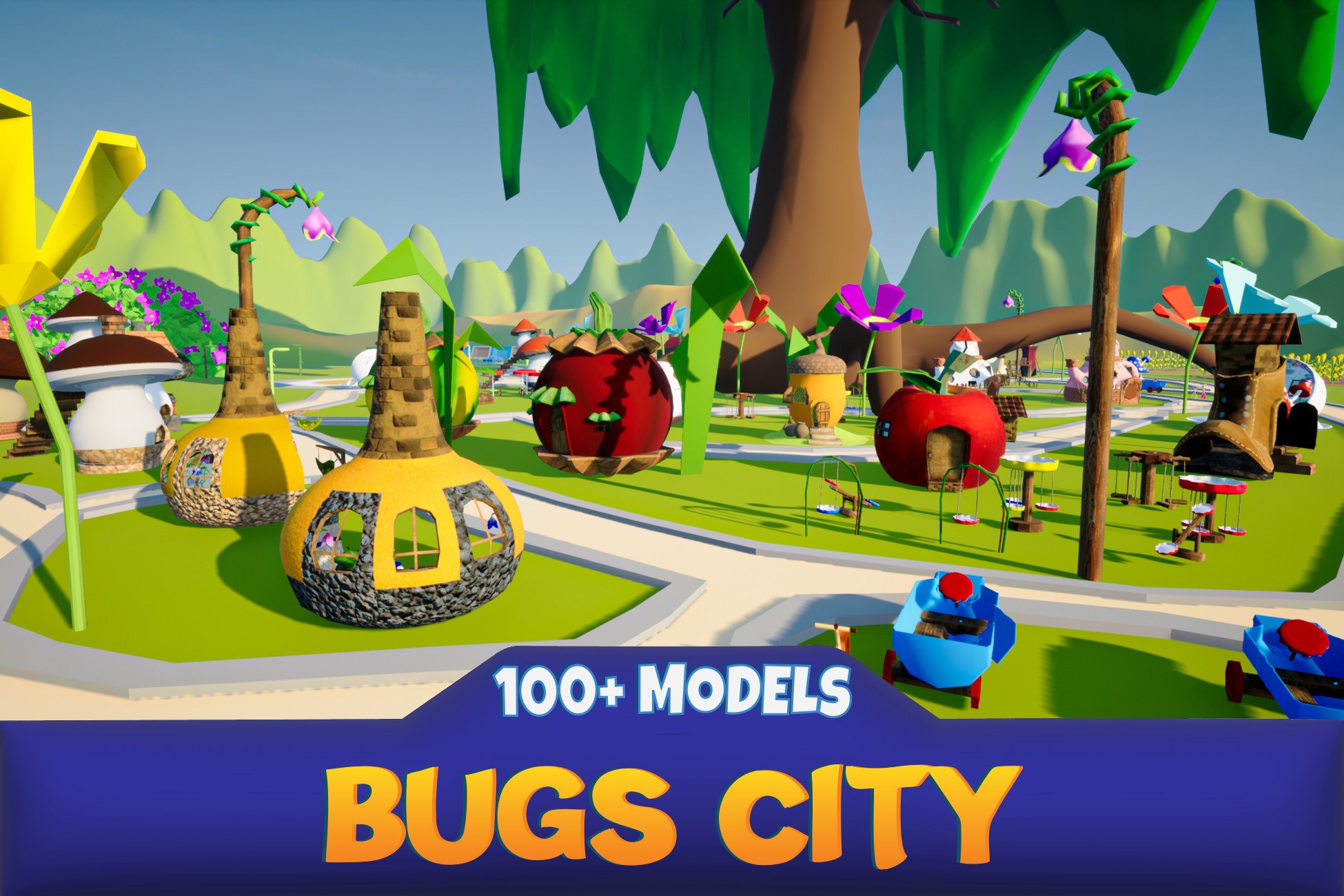 Bugs City Environment Pack v2.0