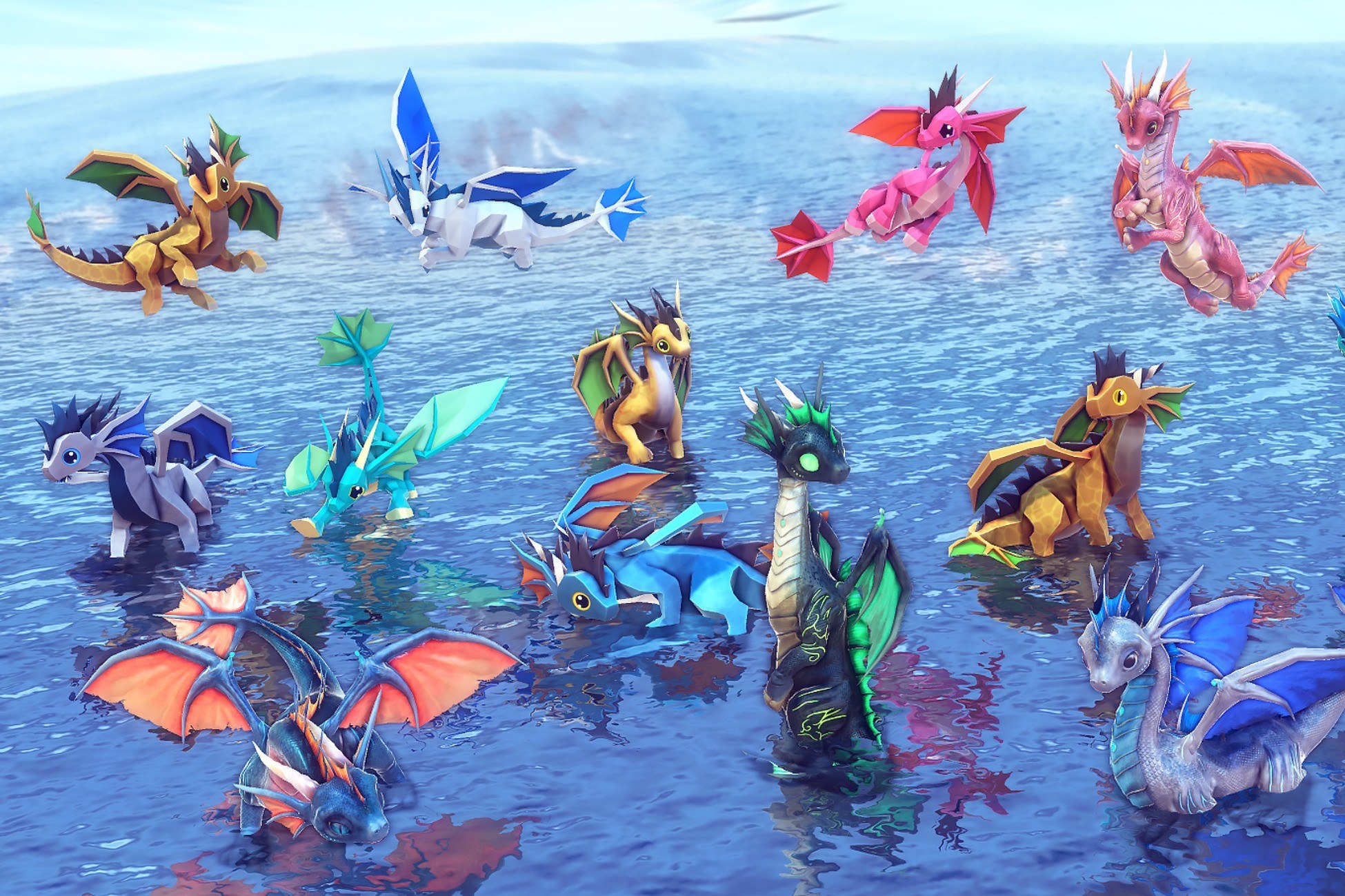 Little Dragons: Sea