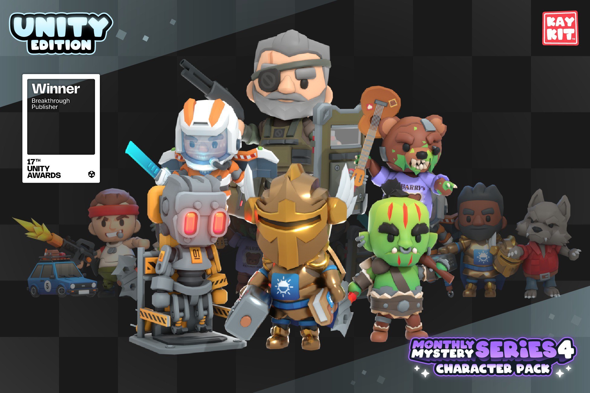 KayKit - Mystery Series 4 (for Unity)