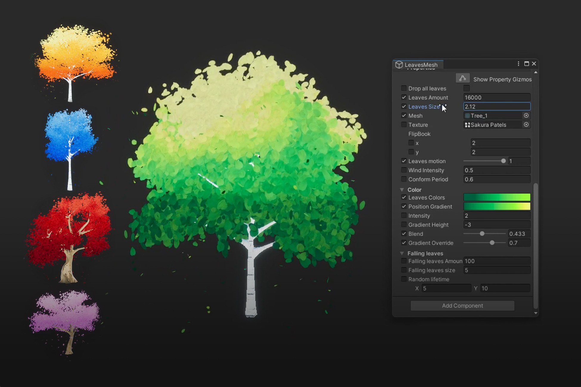 Stylized VFX Trees