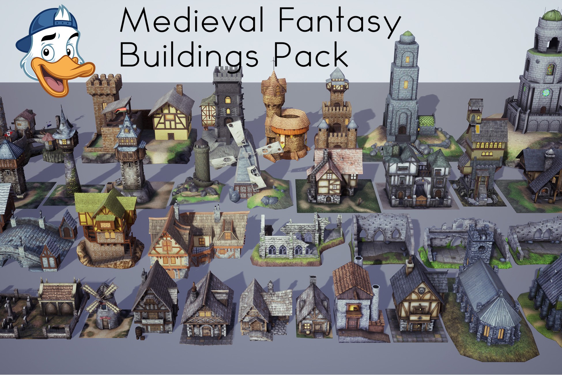 Medieval Fantasy Buildings Pack