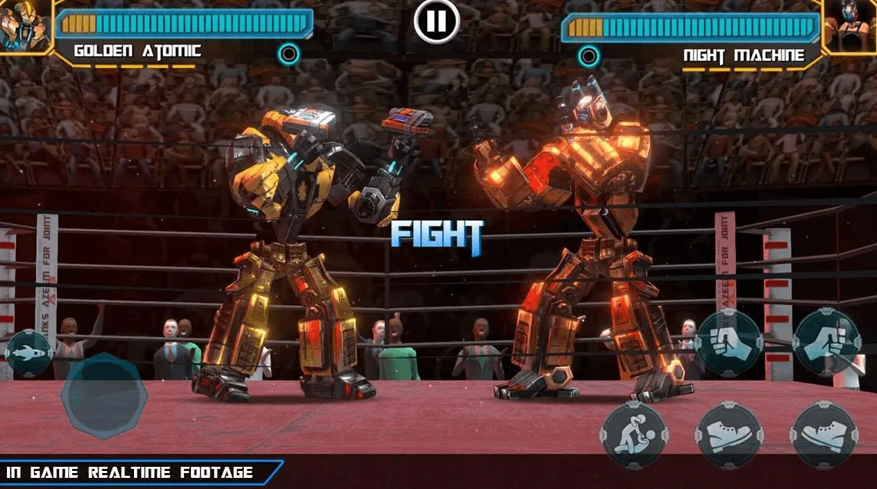 Real Robot Ring Boxing