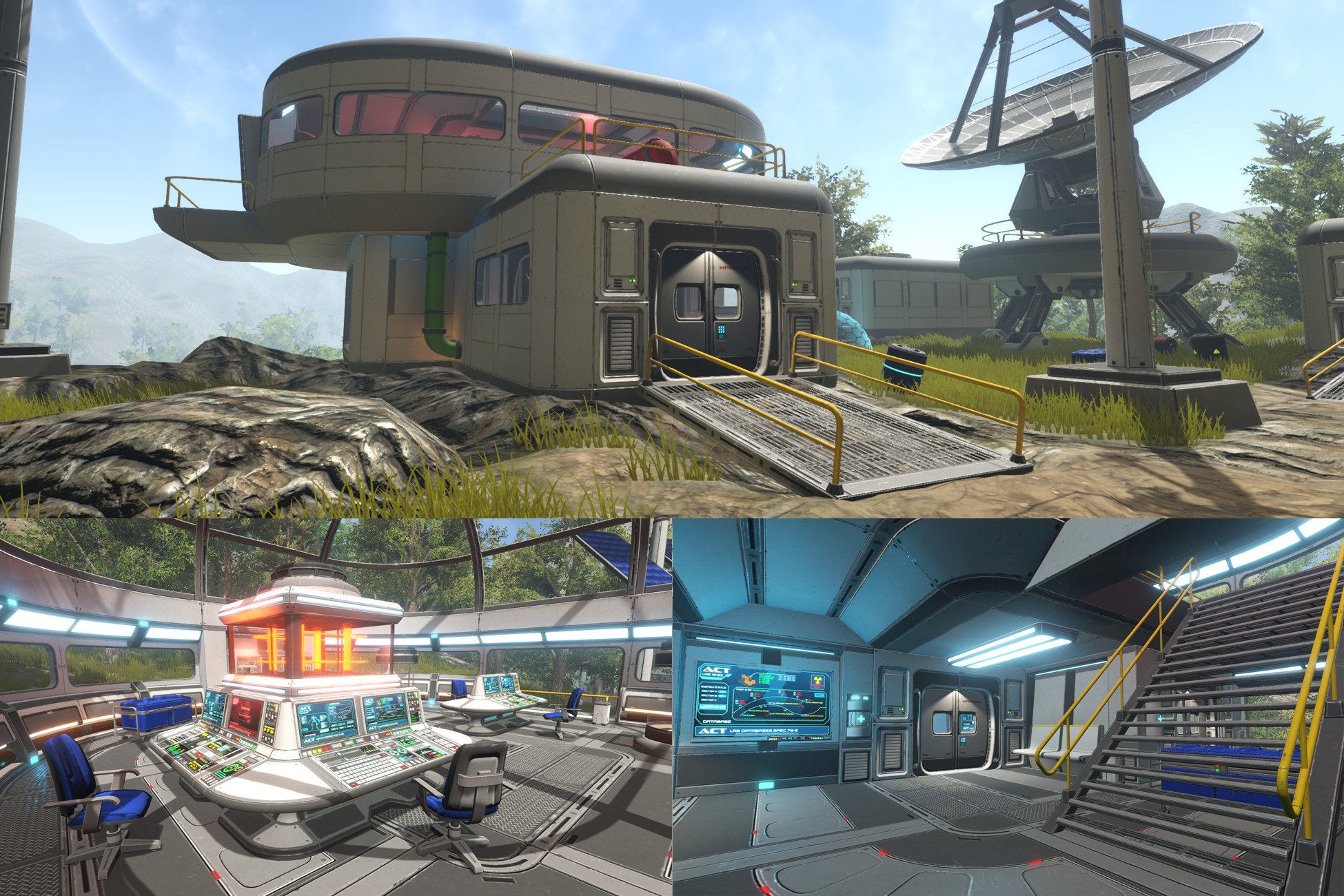 3D Scifi Base Vol 1