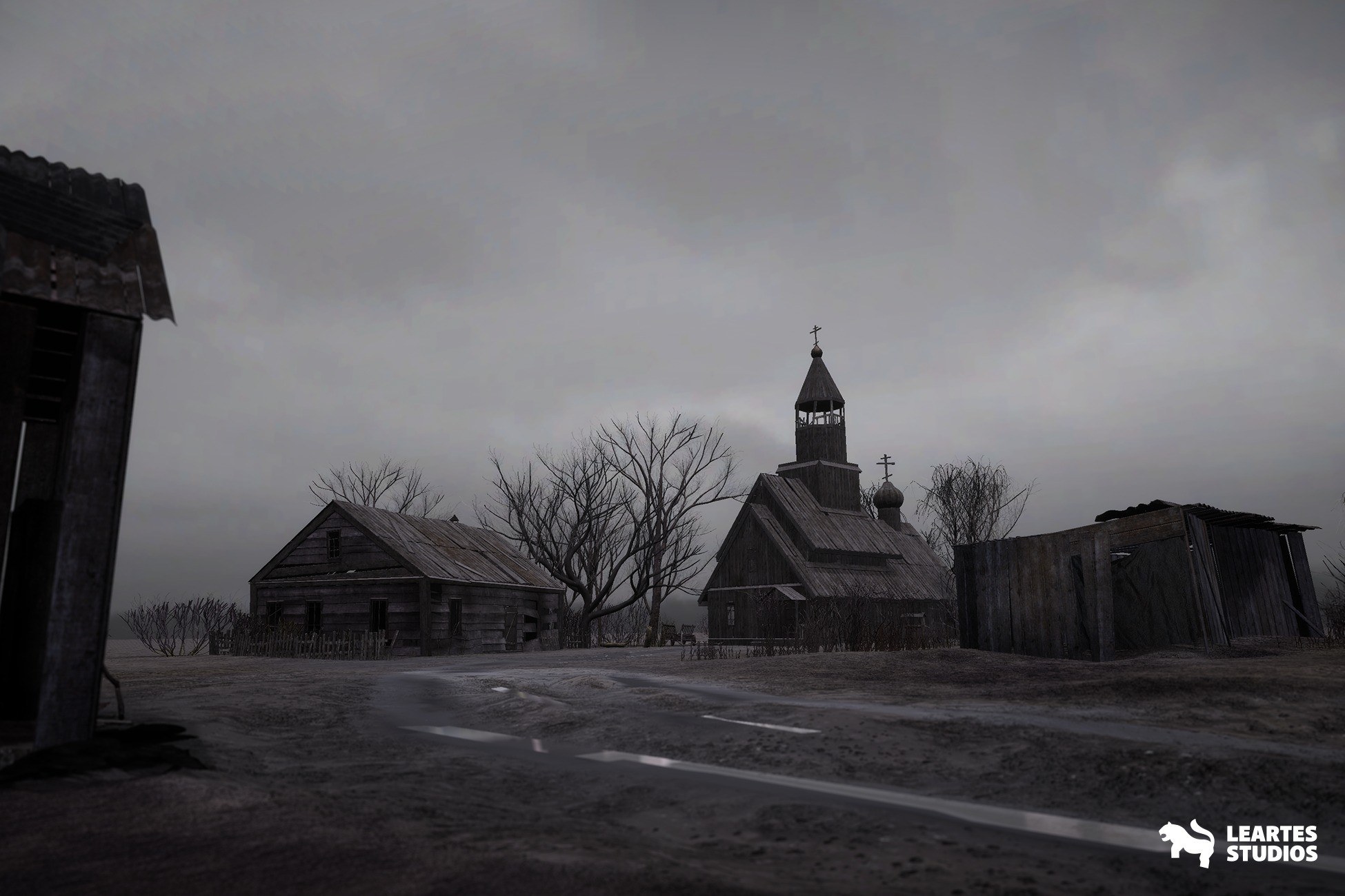 Haunted Village Environment / Horror Village Environment