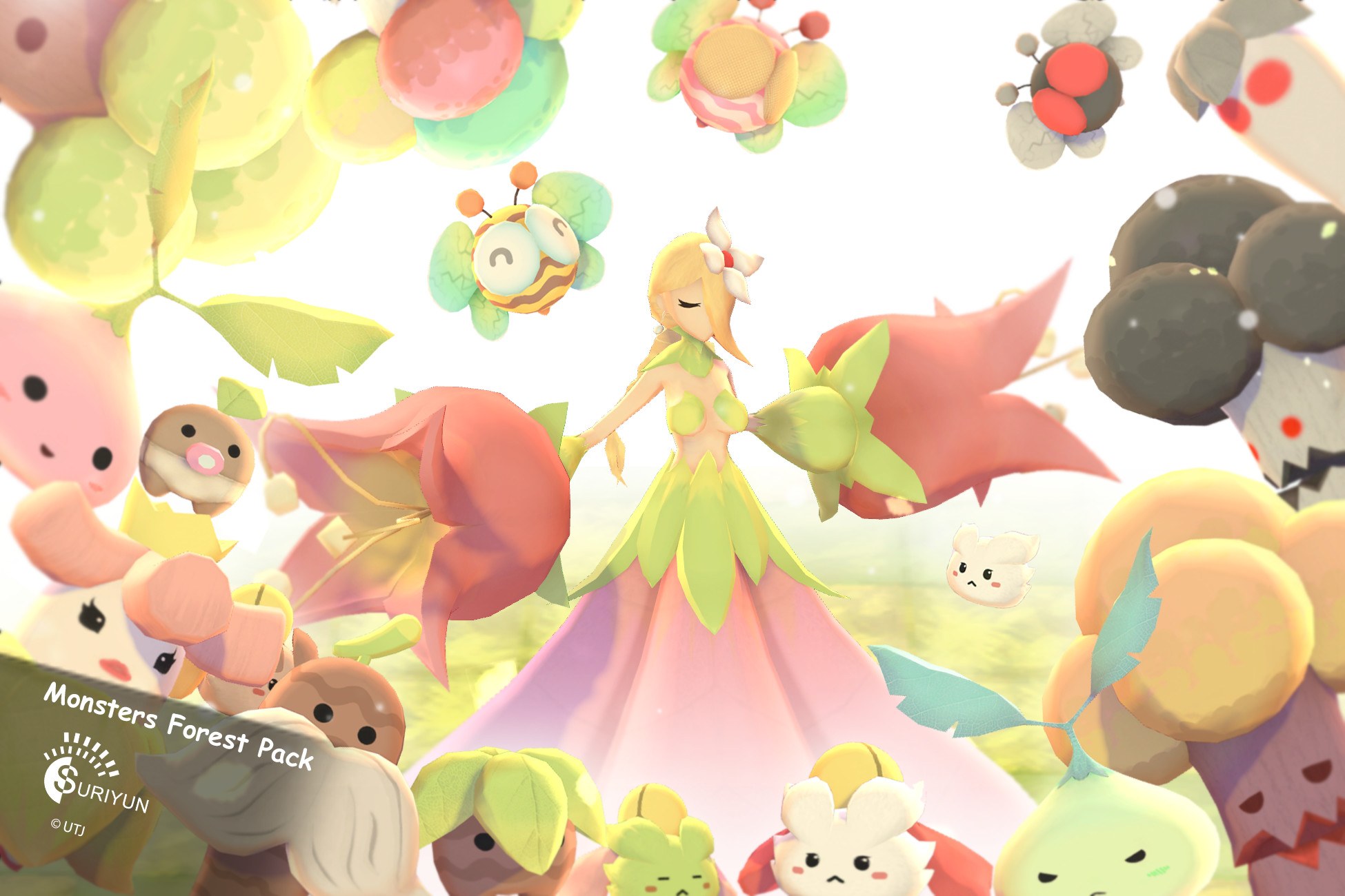 Monsters Forest Pack