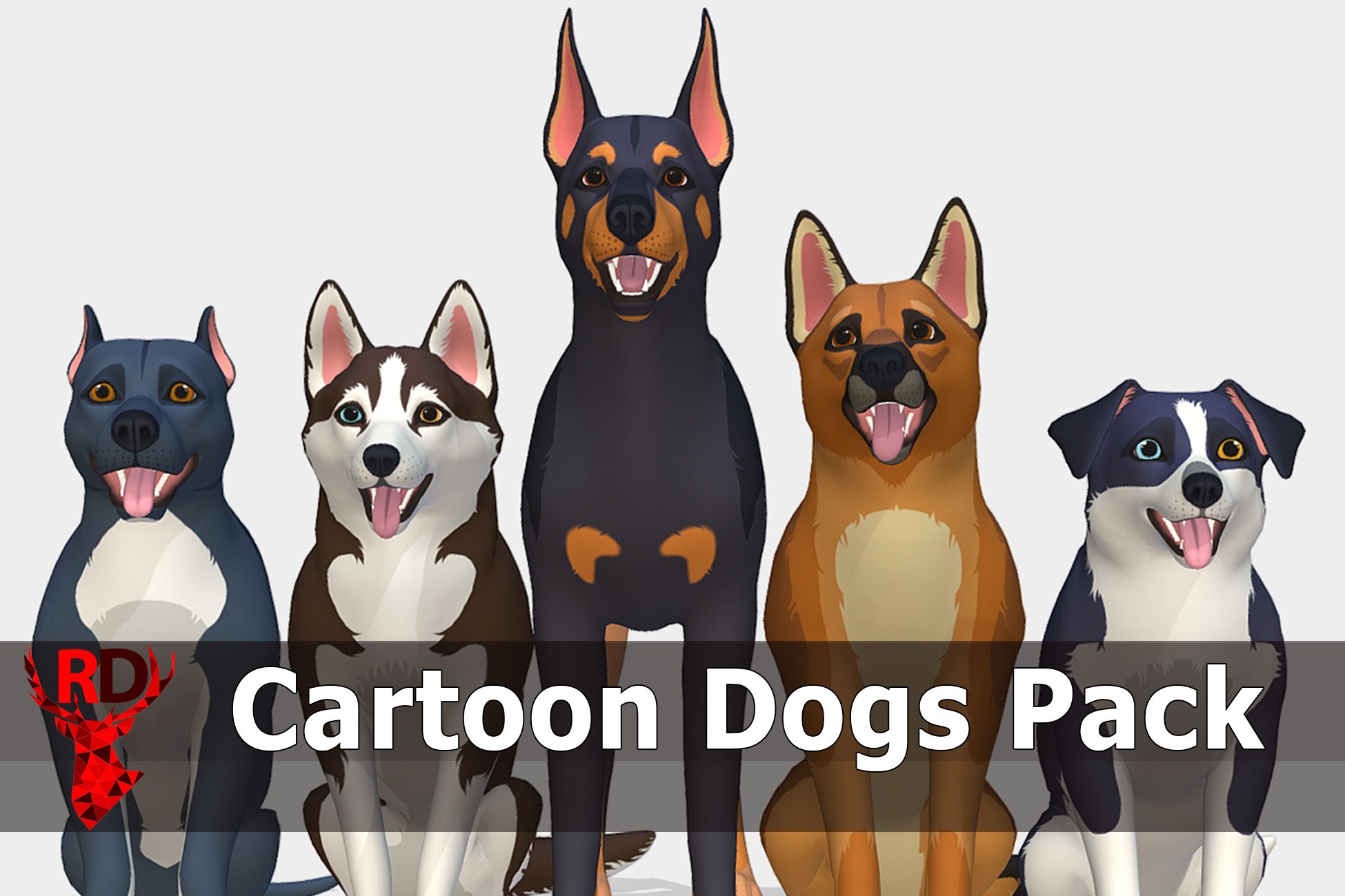 Cartoon Dogs Pack