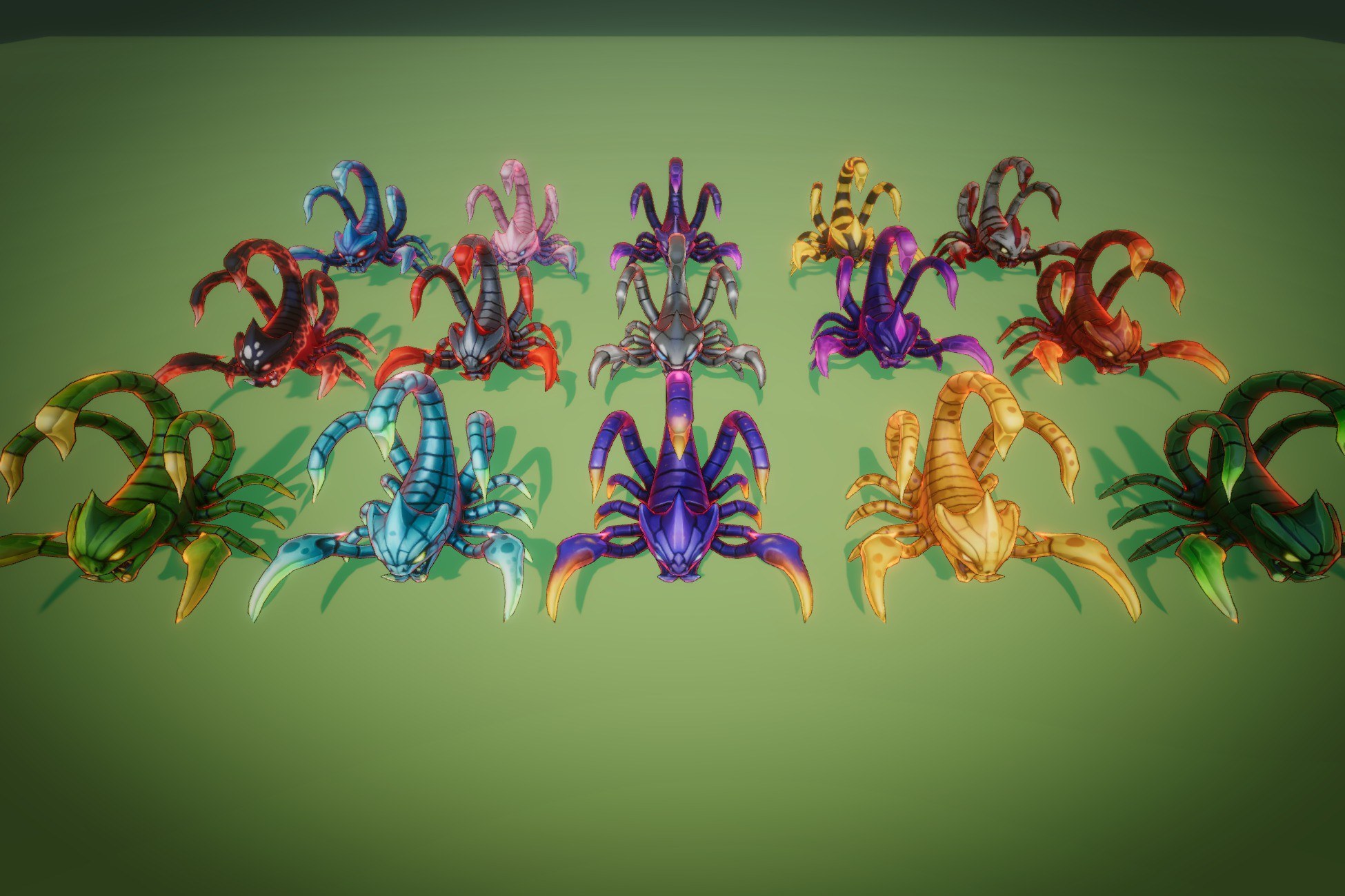 Scorchfang Scorpion - Stylized Fantasy Monster (Animations + VFX) – PixeliusVita