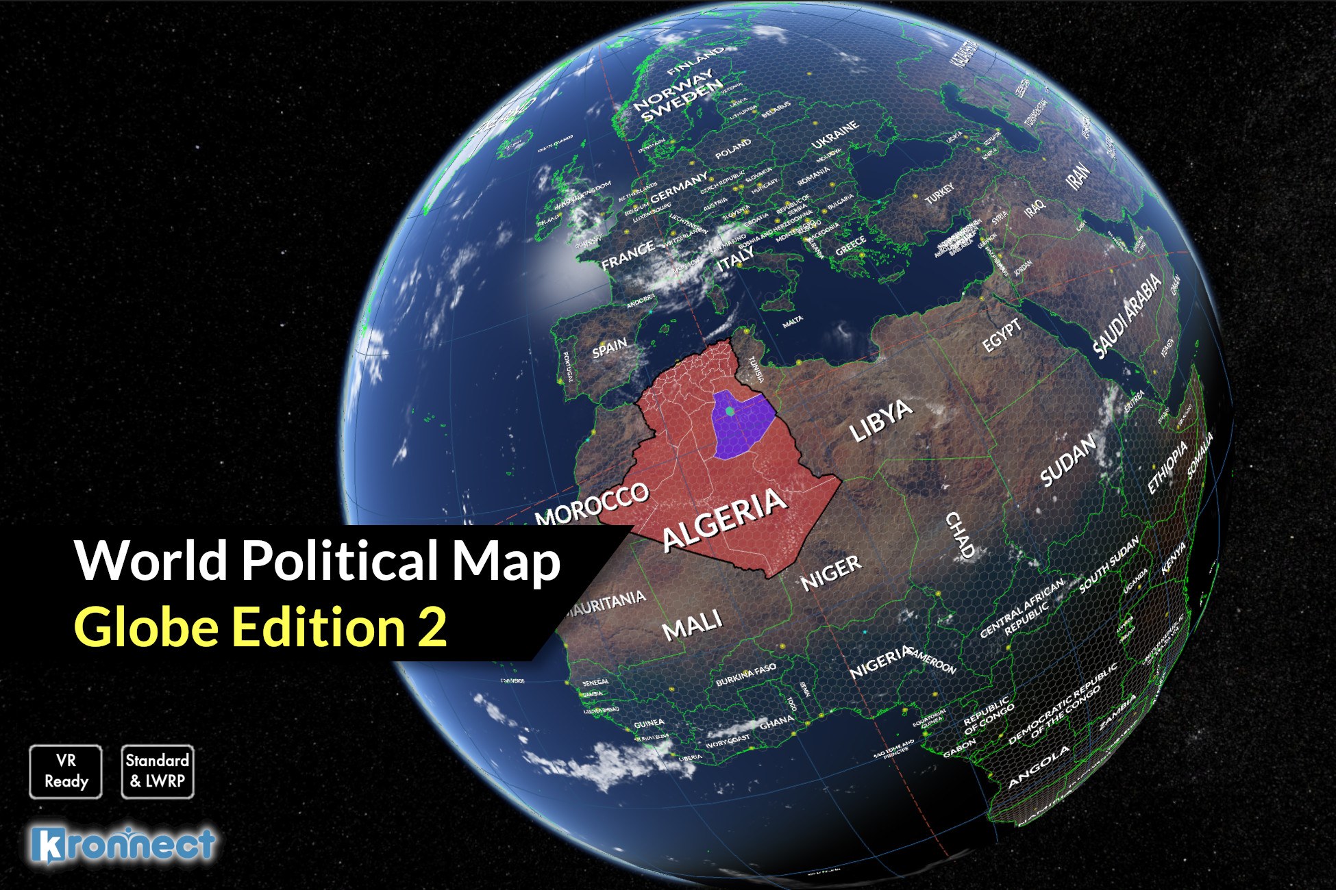 World Map Globe Edition 2
