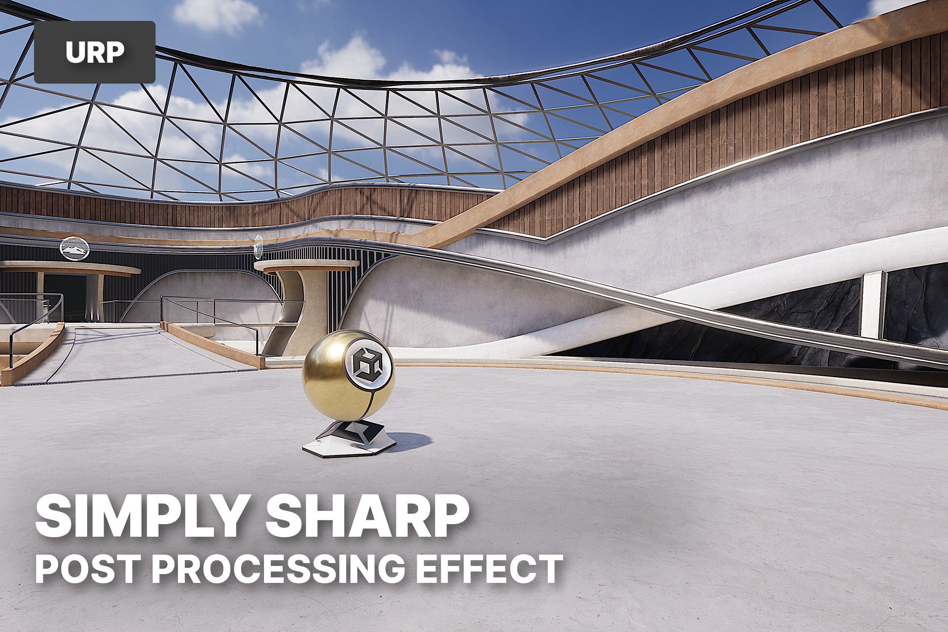 Simply Sharp - Post-processing Sharpening for URP