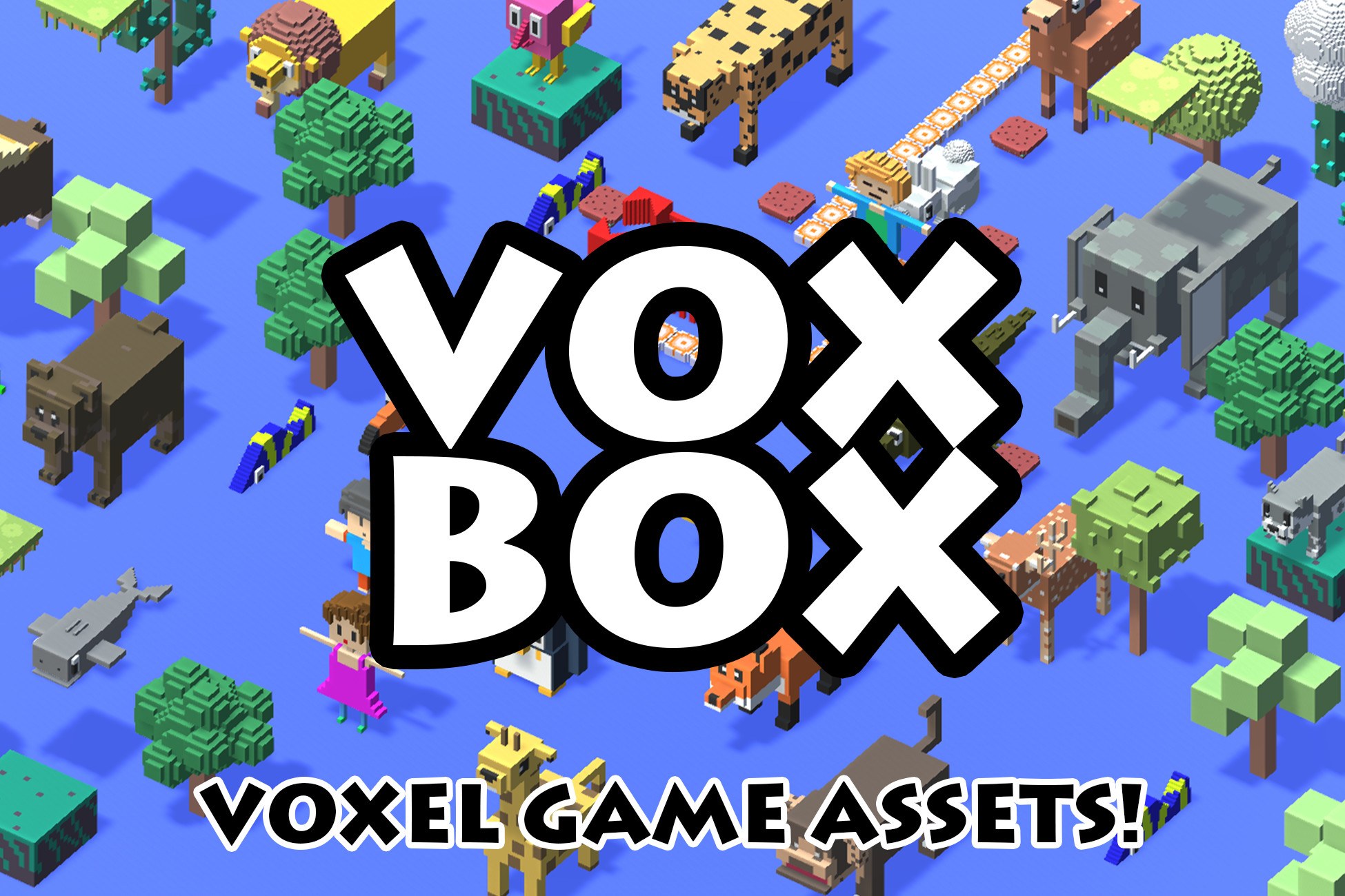 Voxbox - Voxel Game Assets