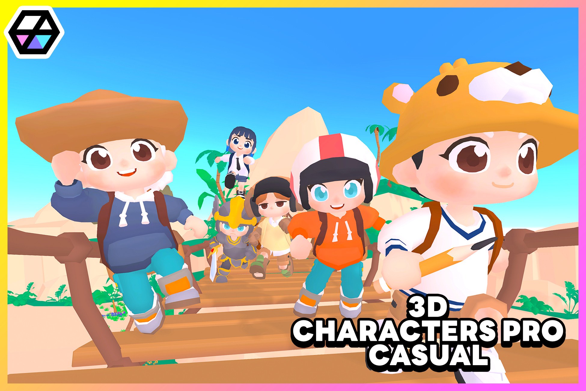 3D Characters Pro - Casual