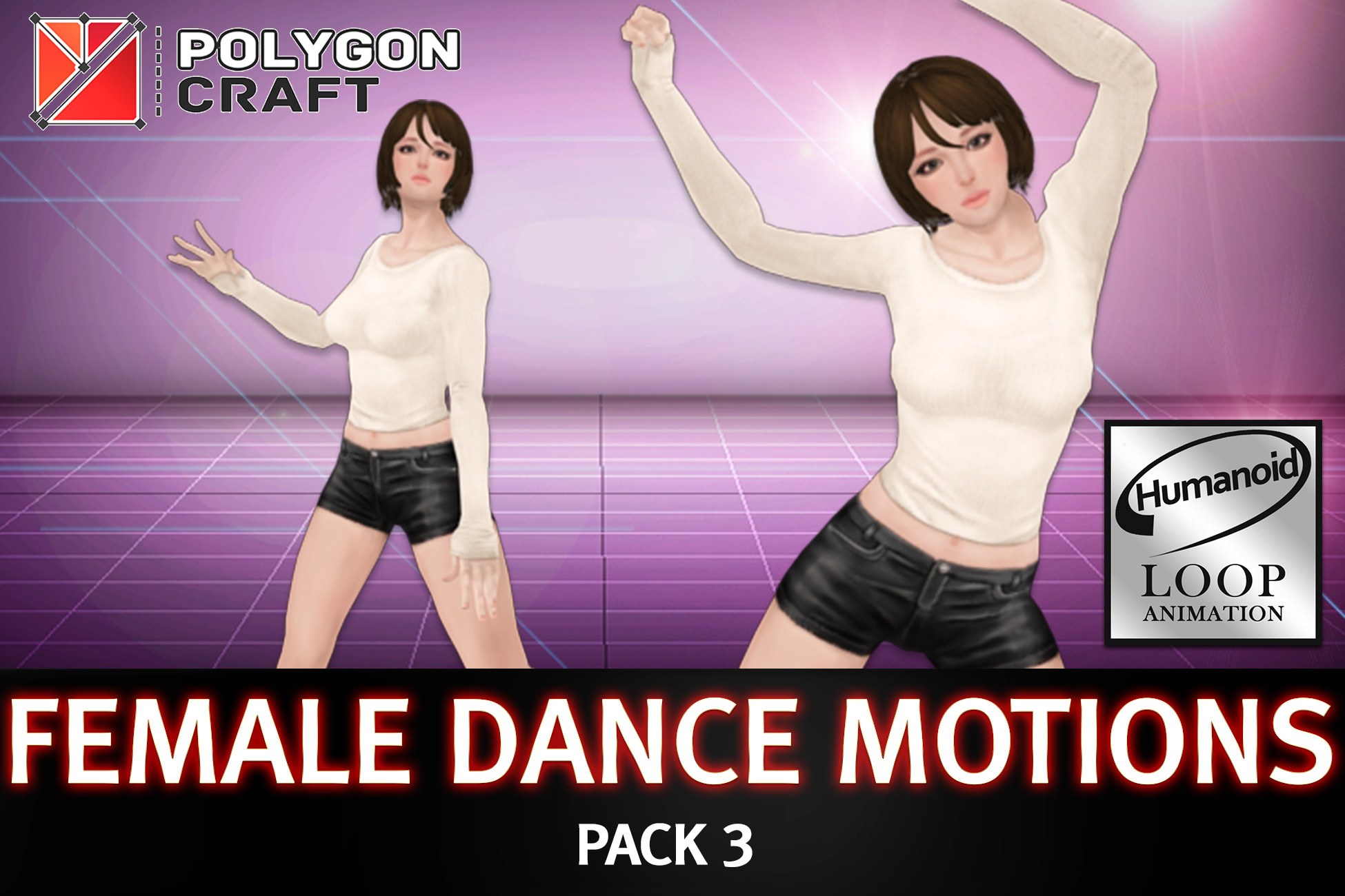 Female Dance Motions Pack 3