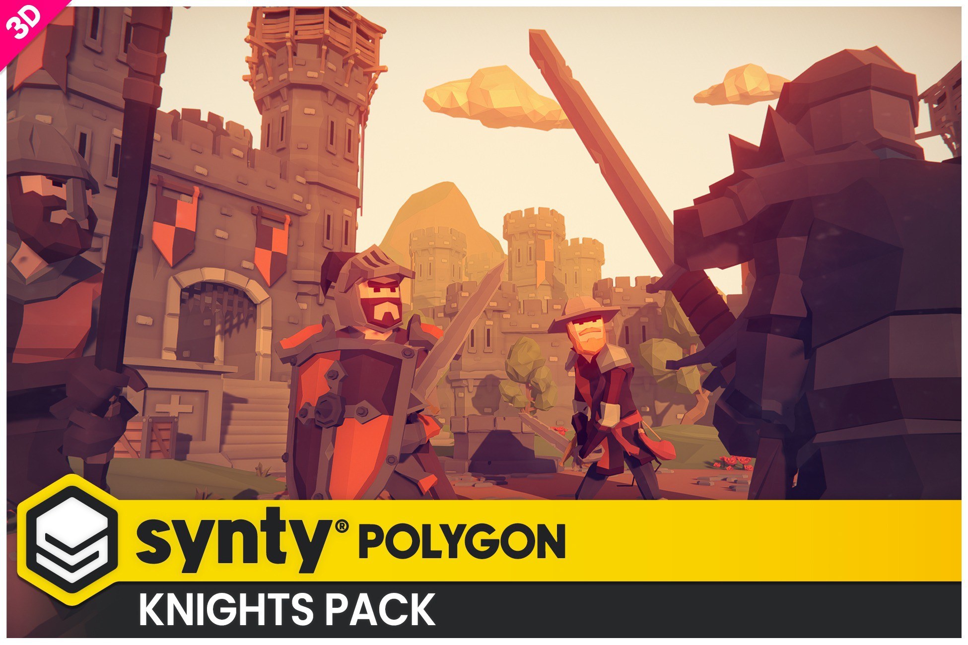 POLYGON - Knights Pack - Art by Synty