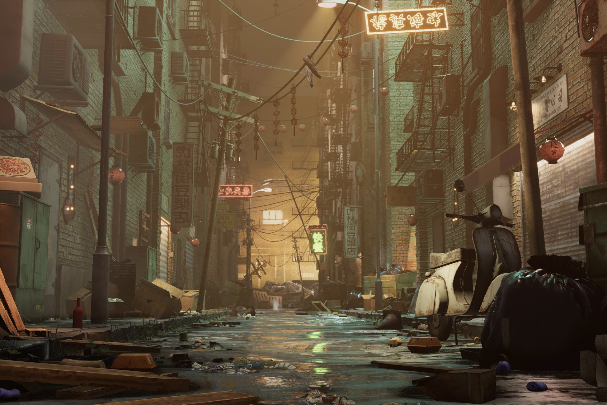 Chinese Alley Environment