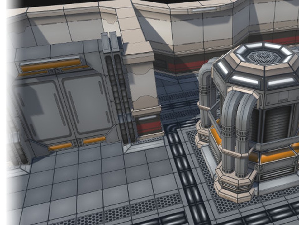 Stylized Sci-Fi Builder Set