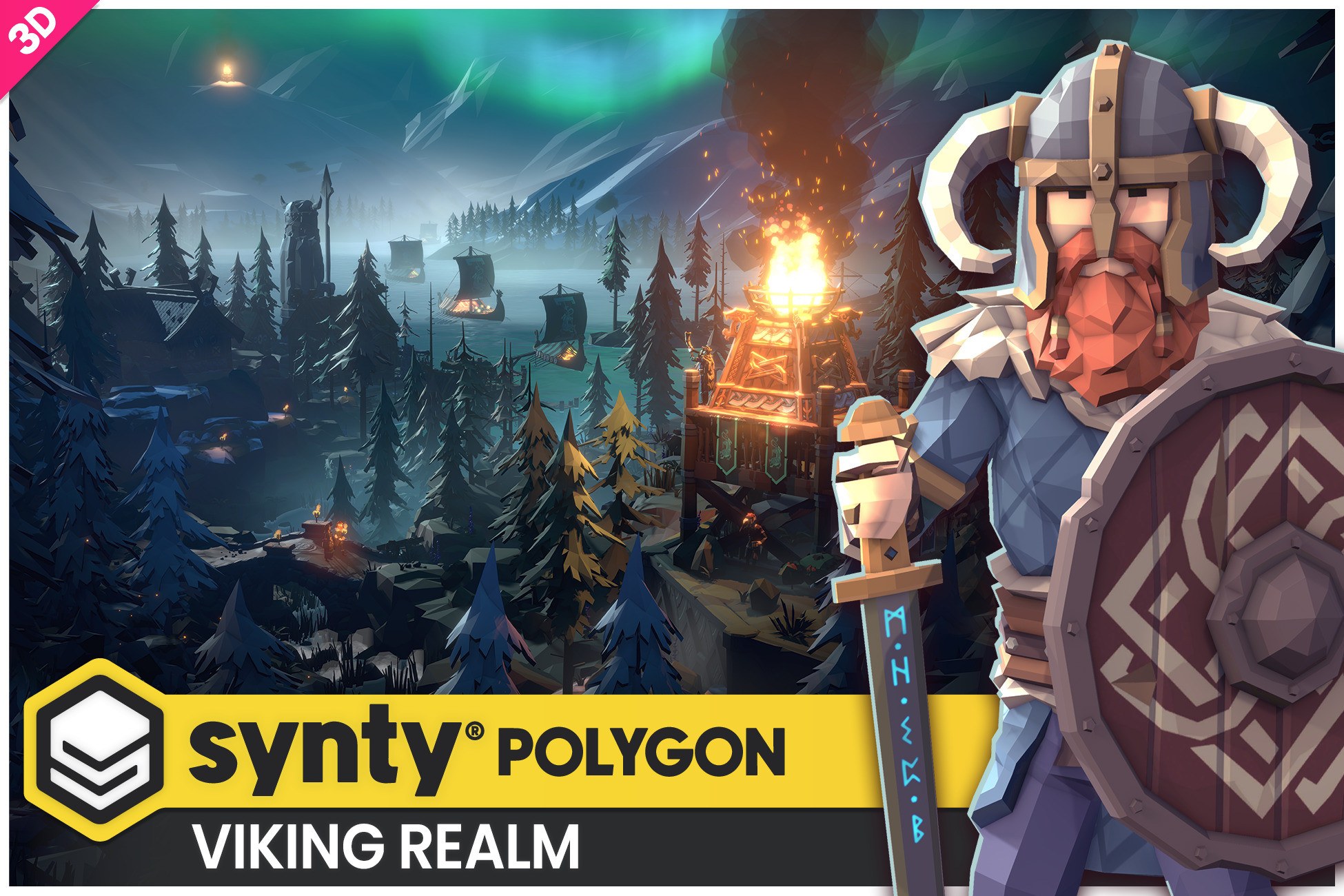POLYGON - Viking Realm Pack - Art by Synty