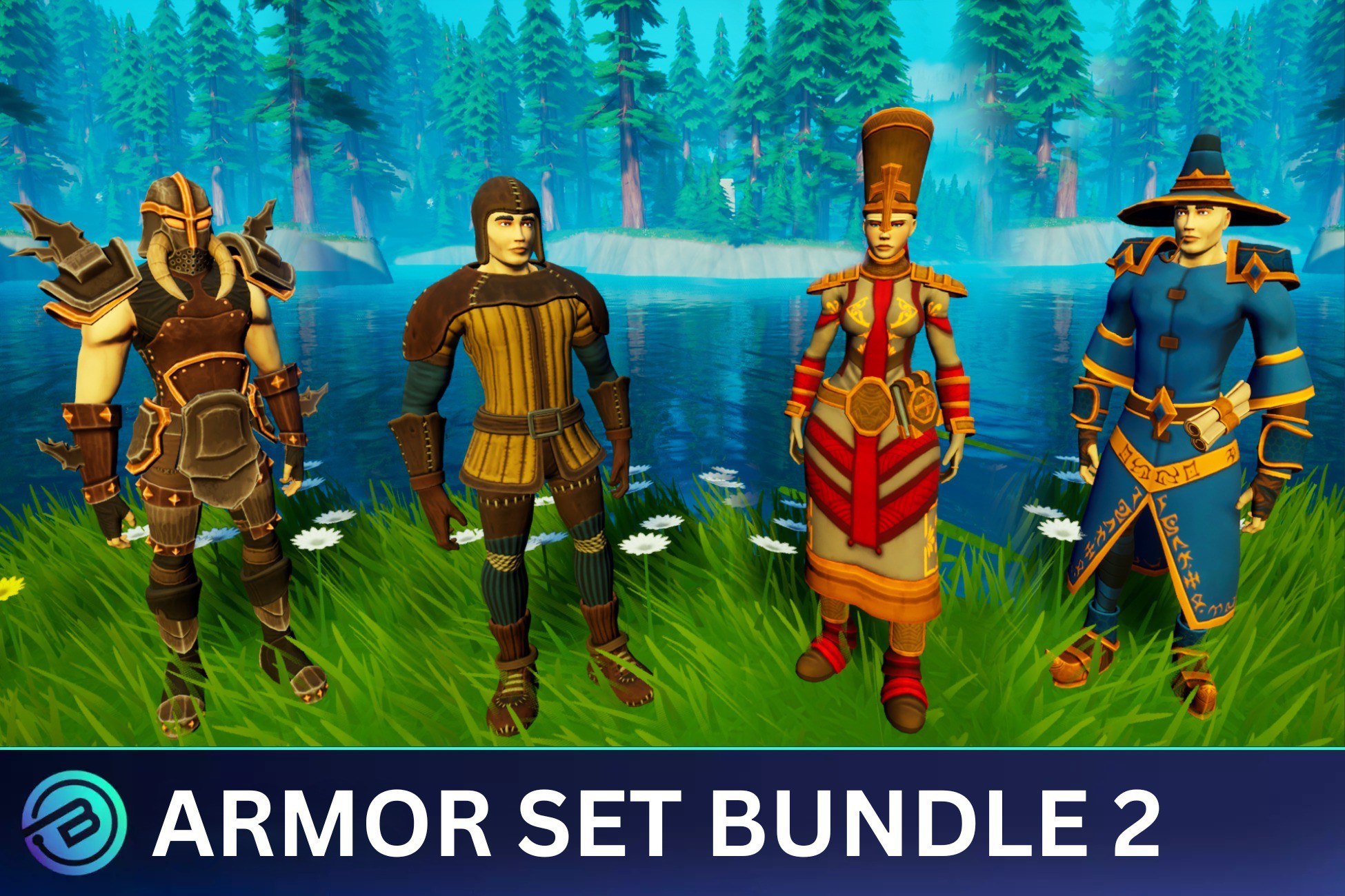 Stylized RPG Armor Sets Bundle 2
