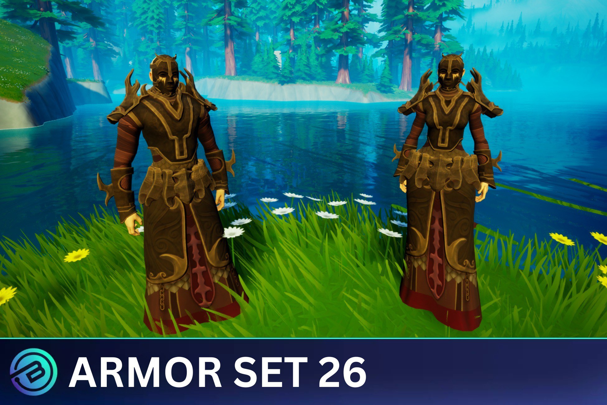 Chaos Servant Armor Set - Stylized RPG