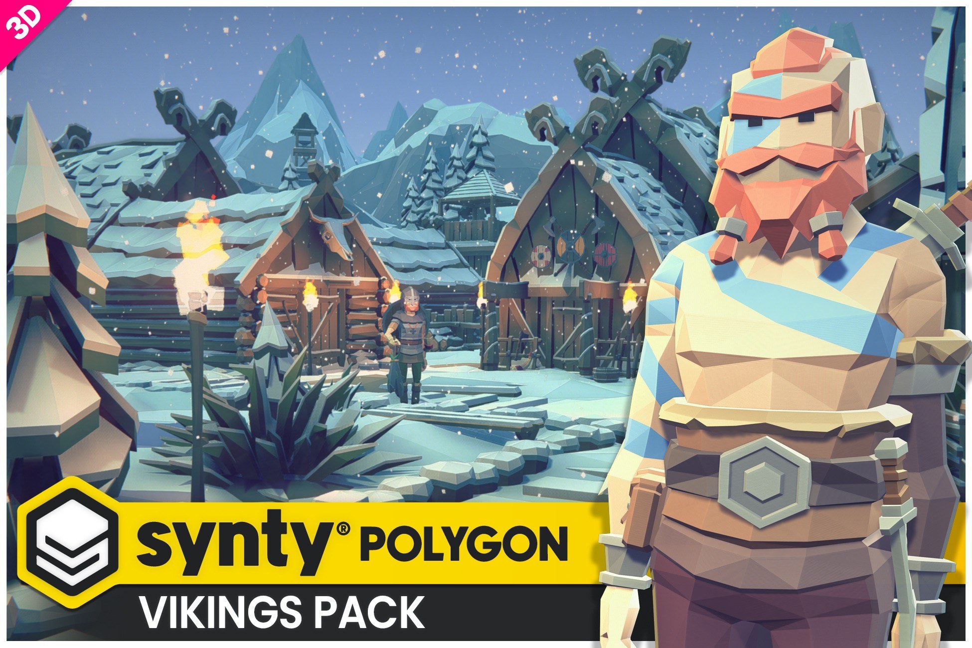 POLYGON - Vikings Pack - Art by Synty