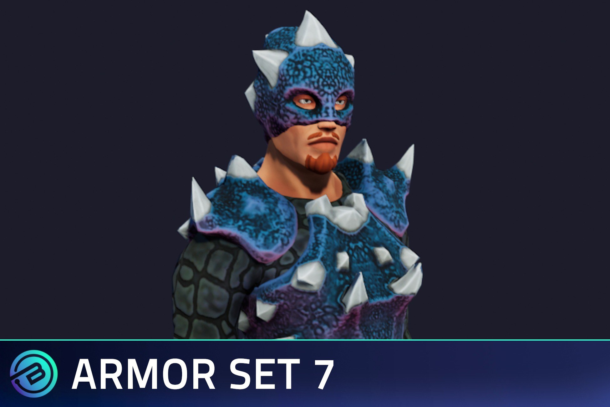 Corrupted Armor Set - Stylized RPG