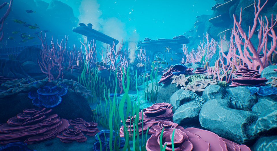 Underwater World - Modular Underwater - Stylized Underwater - Ocean - Sea